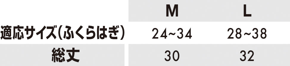 サイズ表